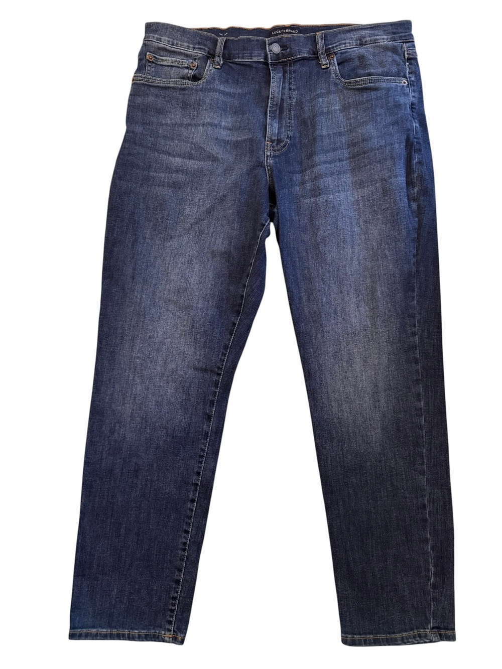 Lucky Brand 412 Athletic Slim Jeans Size 36x30 NWOT Medium Wash Stretch Denim